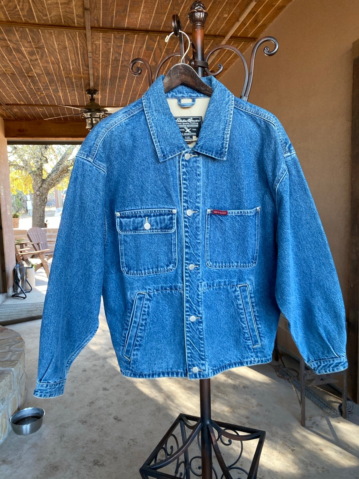 Eddie Bauer Denim jacket men’s small