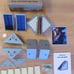 New Solar Stair Lights 8 Pack, Solar Lights Waterproof IP67, Outdoor Step Lights