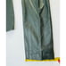 Vintage Distressed Leather High Rise Pleated Tapered Pants Womens 4