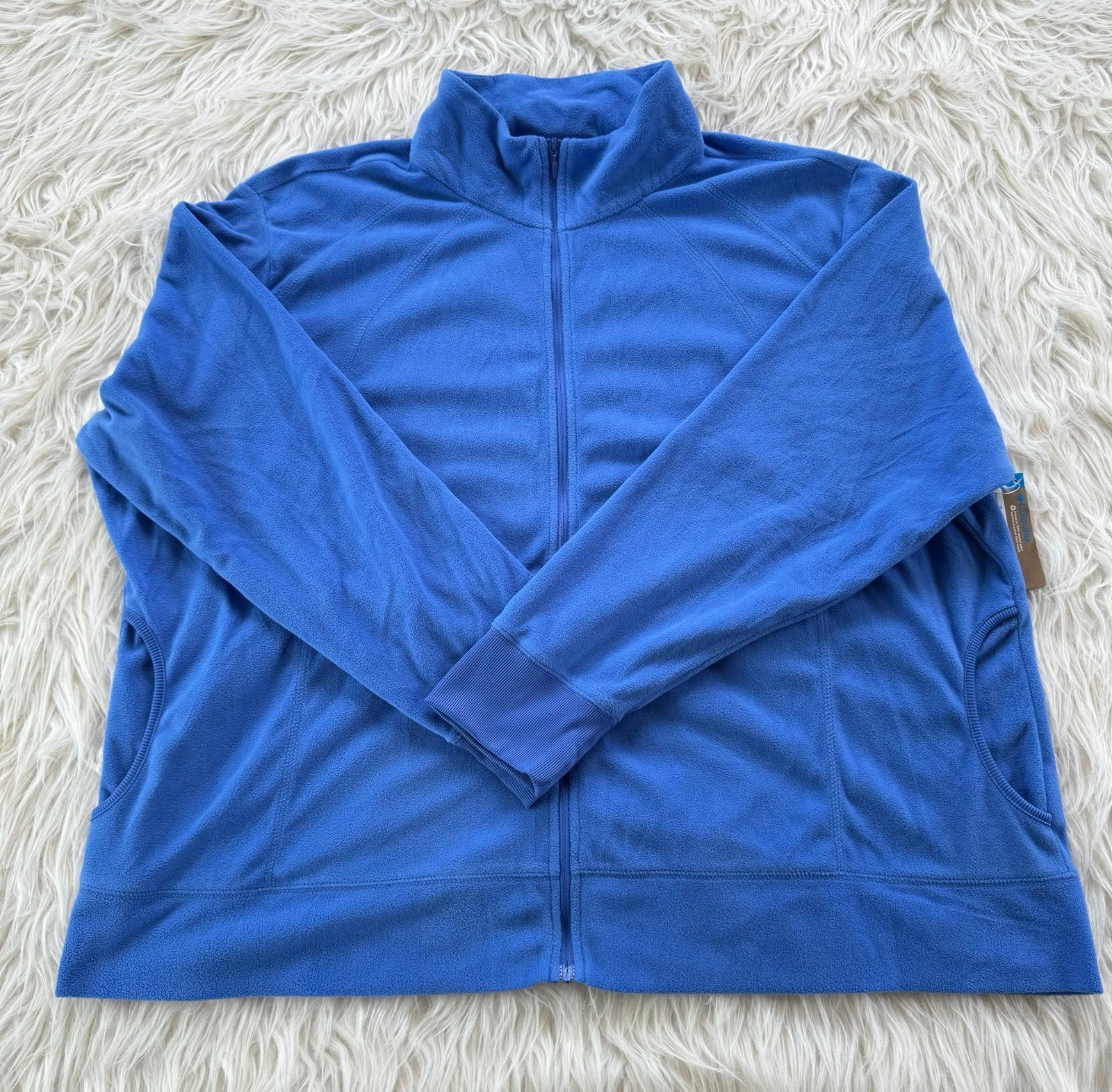 Women’s Columbia Glacial Fleece Full Zip Lightweight Jacket Size 3X NWT