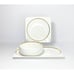 Wedgwood PLATO Gold, 3-Piece Bone China Dinnerware Set, Gold Rim England