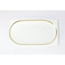 Wedgwood PLATO Gold, 3-Piece Bone China Dinnerware Set, Gold Rim England