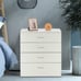 NEW 4 Drawer Chest Dresser Clothes Storage Bedroom Furniture White