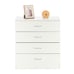 NEW 4 Drawer Chest Dresser Clothes Storage Bedroom Furniture White
