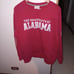 Alabama crimson tide Mitchell & Ness NCAA men’s sweatshirt L