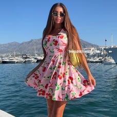ZARA A-Line Short Dress (M)