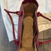 kade spade New York red satchel handbag