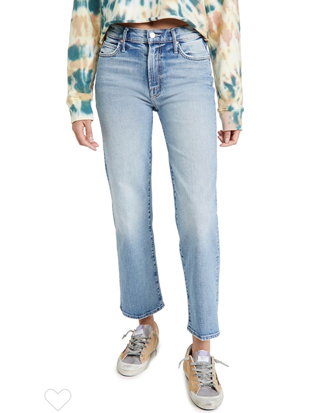 Mother Kick It Ankle Jeans