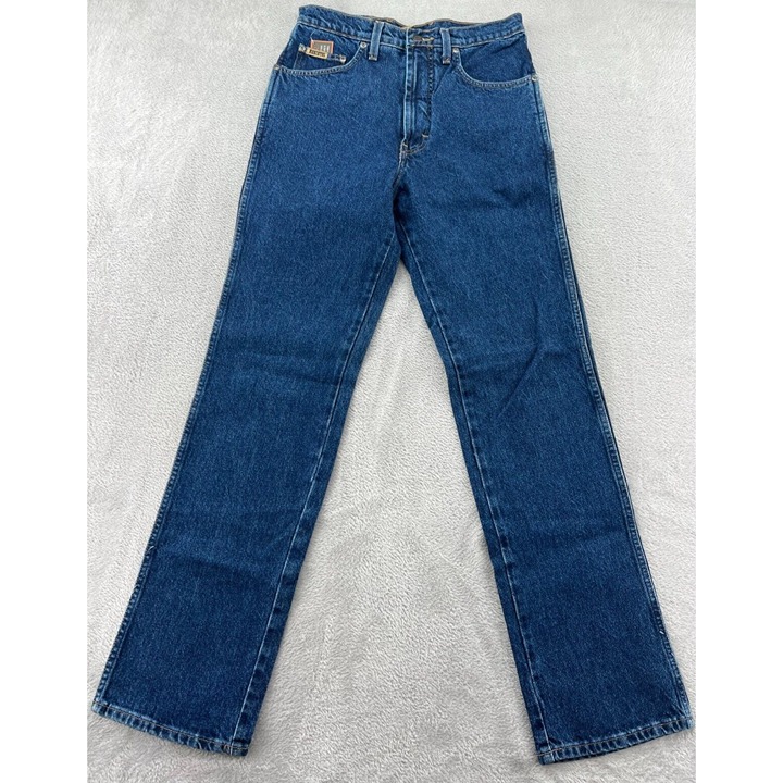 Resistol Mens Jeans 30x32 Slim Fit Stone Wash USA Straight Western Rodeo