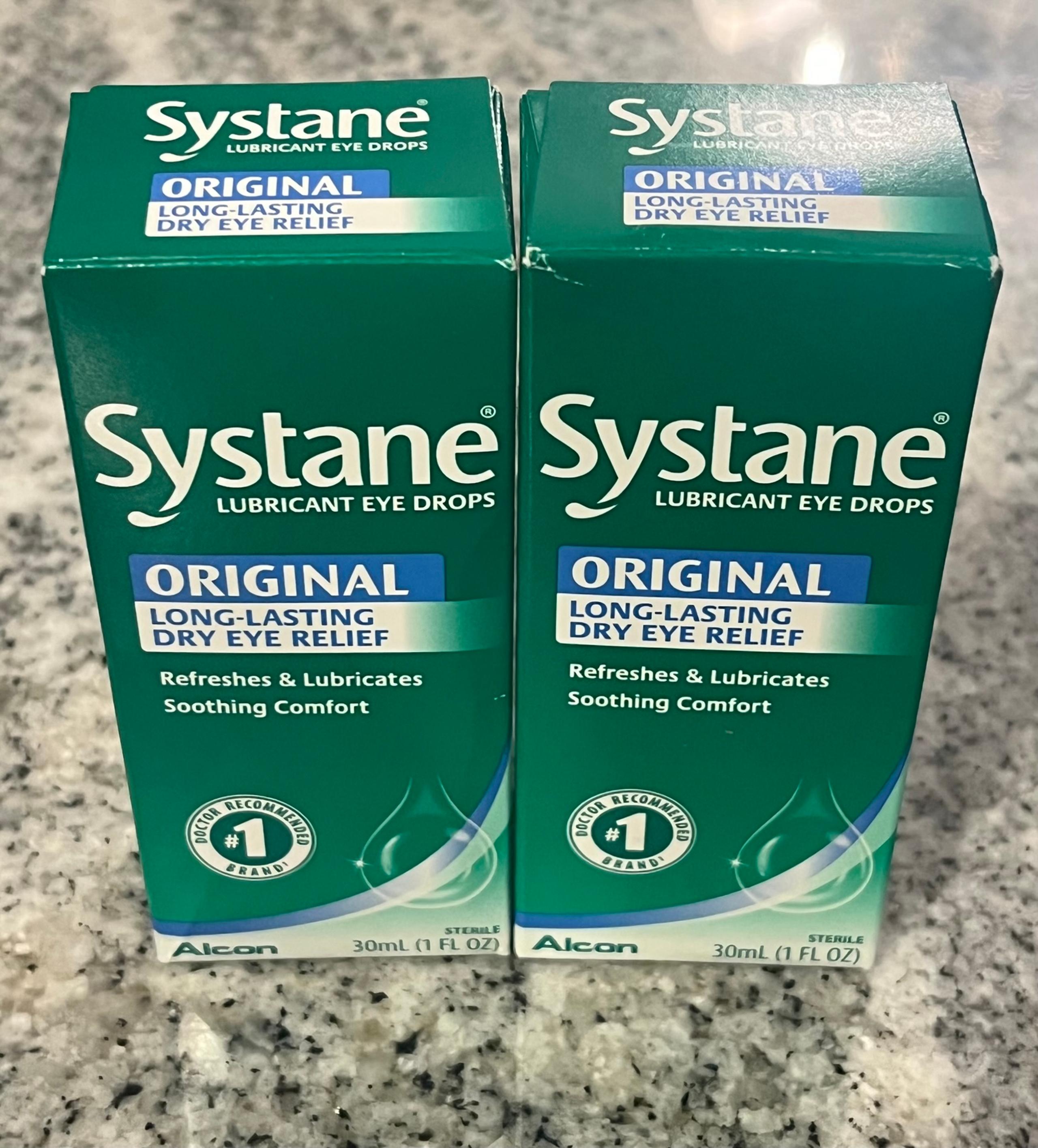 NEW (2) Sistine Original Long-Lasting Dry Eye Relief (30ml / 1fl.oz) exp:11/2026