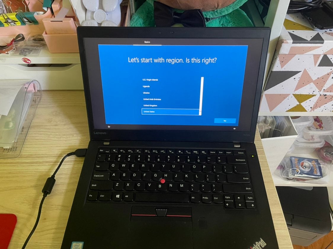 Lenovo Thinkpad T470s w/ dock i7-7600U 20GB 256GB SSD 1080p IPS Win10