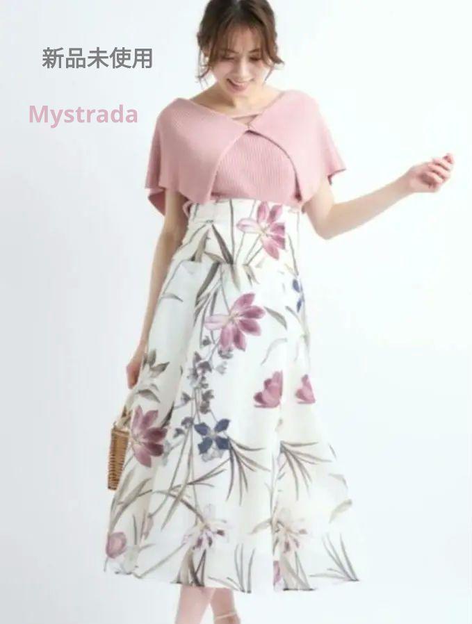 [New] Mystrada Summer Flower Skirt, Yurakucho Marui Exclusive Color, Size M