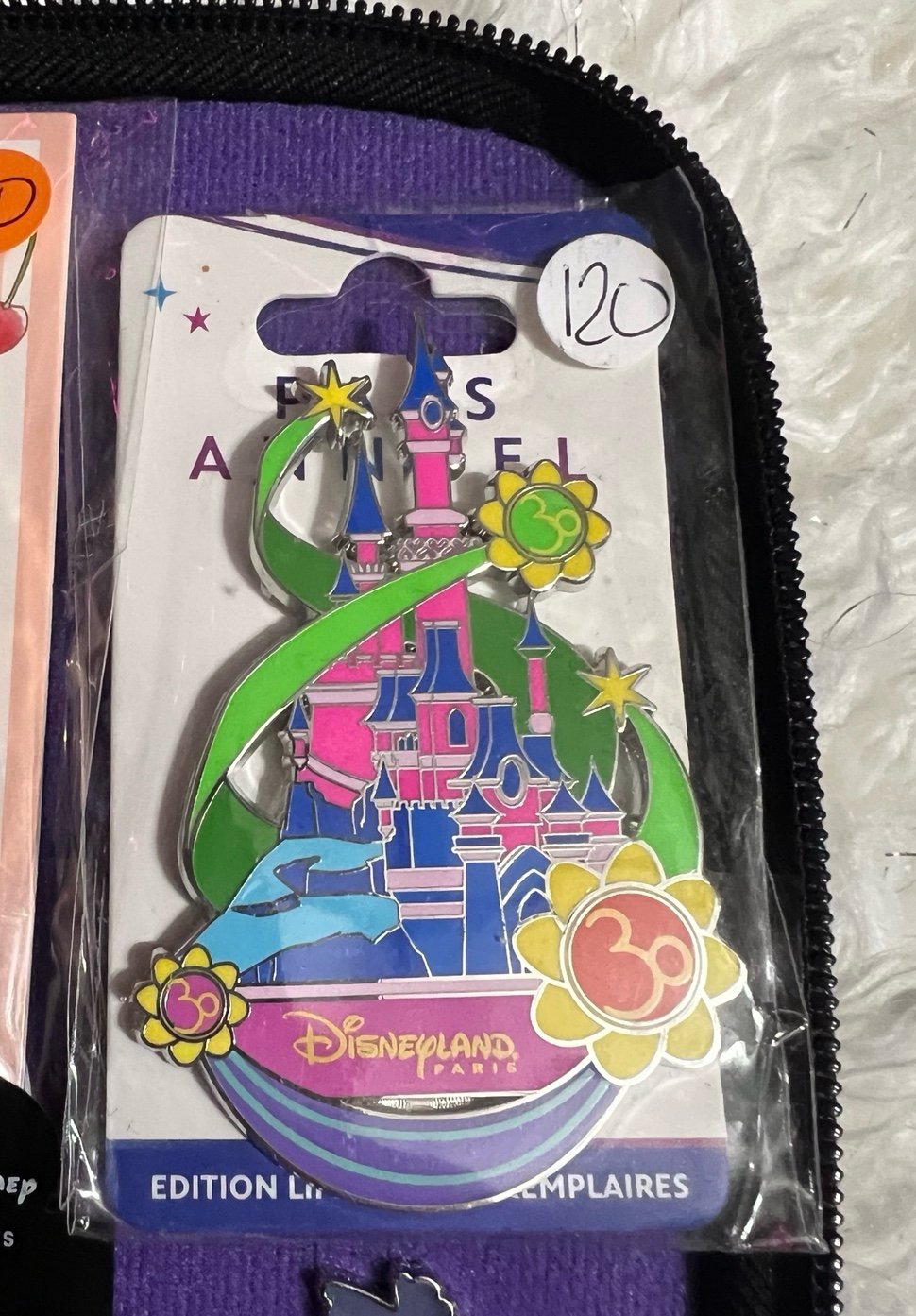 New Disney Disneyland Paris 30th Anniversary Castle Pin 2022 LE 700
