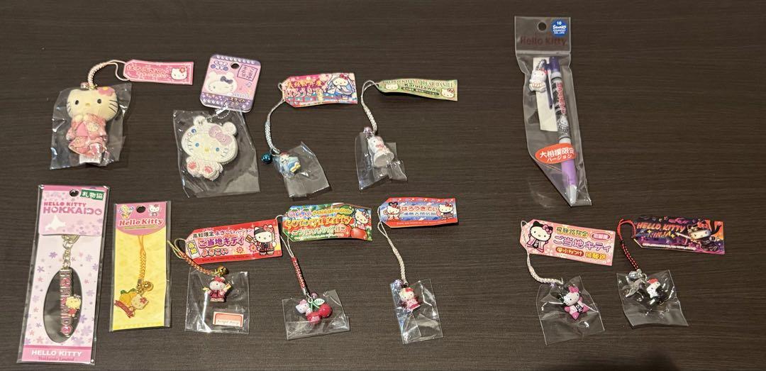 Hello Kitty Local Goods 12 Piece Set, Bulk Sale, First Come First Served, Rare Items Included
