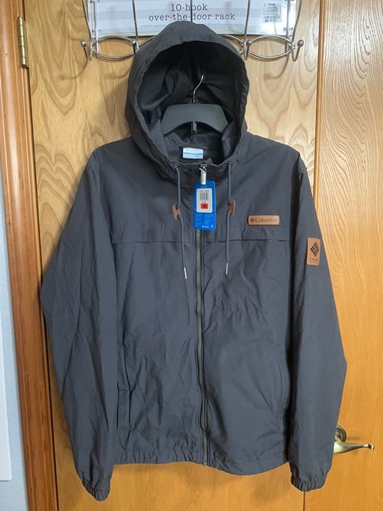 Columbia Lightweight Hooded Windbreaker Jacket, Vintage