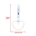 NEW 2PCS BARBED WIRE WHITE JDM TSURIKAWA RING WHITE Handle Strap Drift Charm