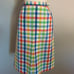 vintage preppy check dress by Cordon of