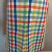 vintage preppy check dress by Cordon of