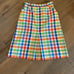 vintage preppy check dress by Cordon of