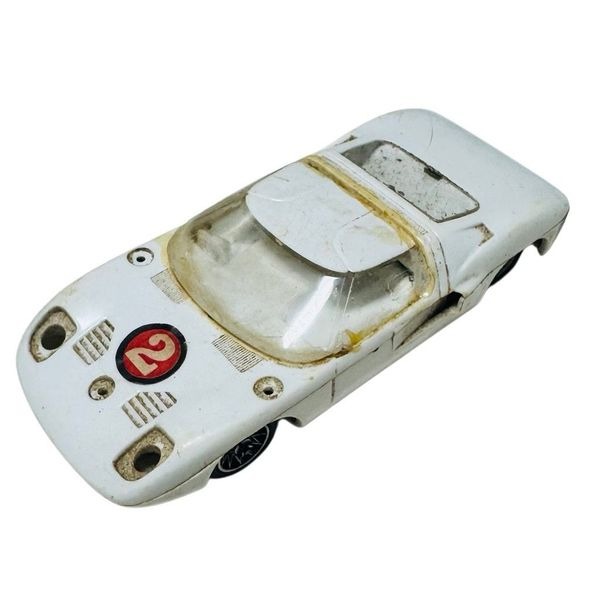 Tekno Monza FORD GT 1/43 Vintage plastic Slot car