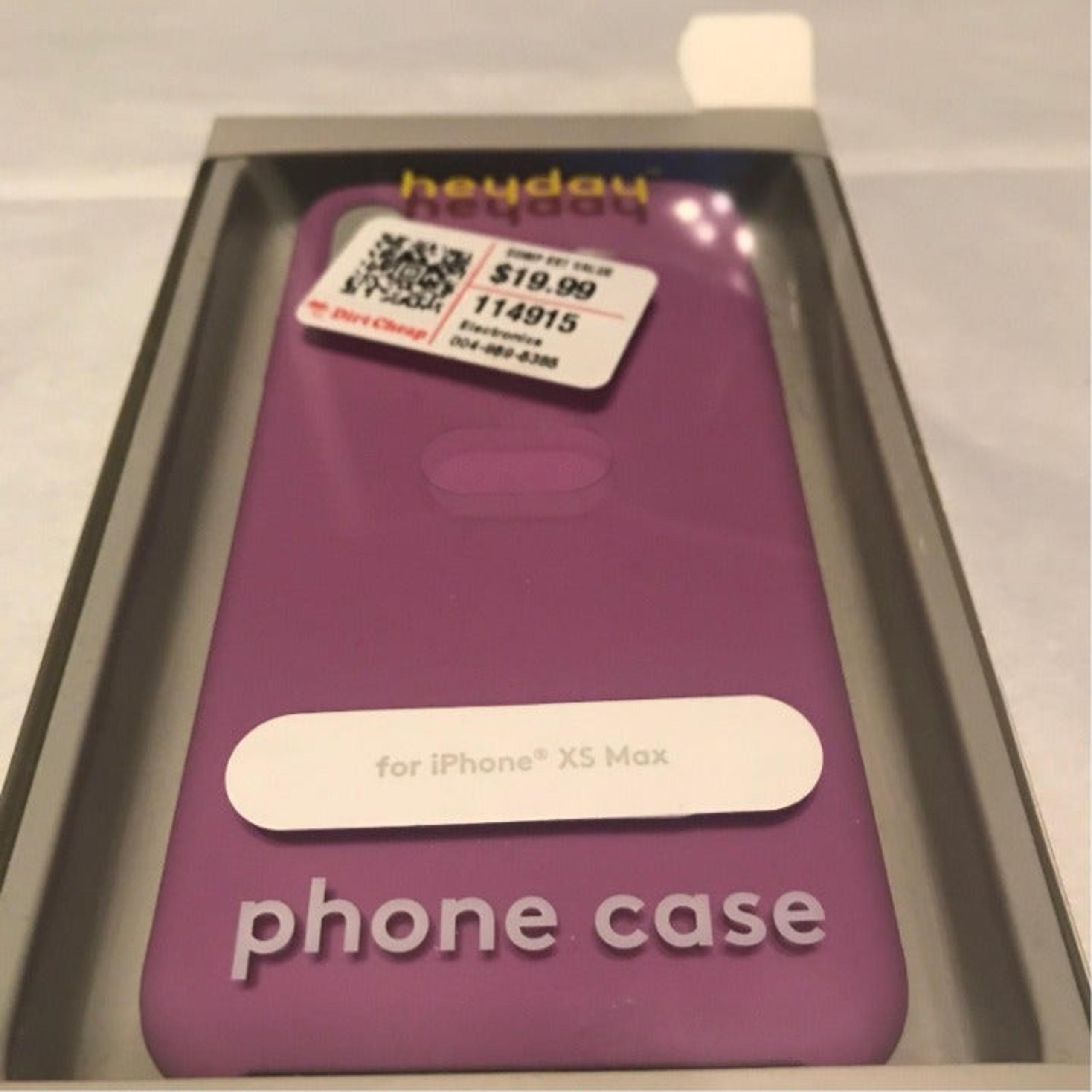 Heyday Matte Purple Iphone XS Max Case