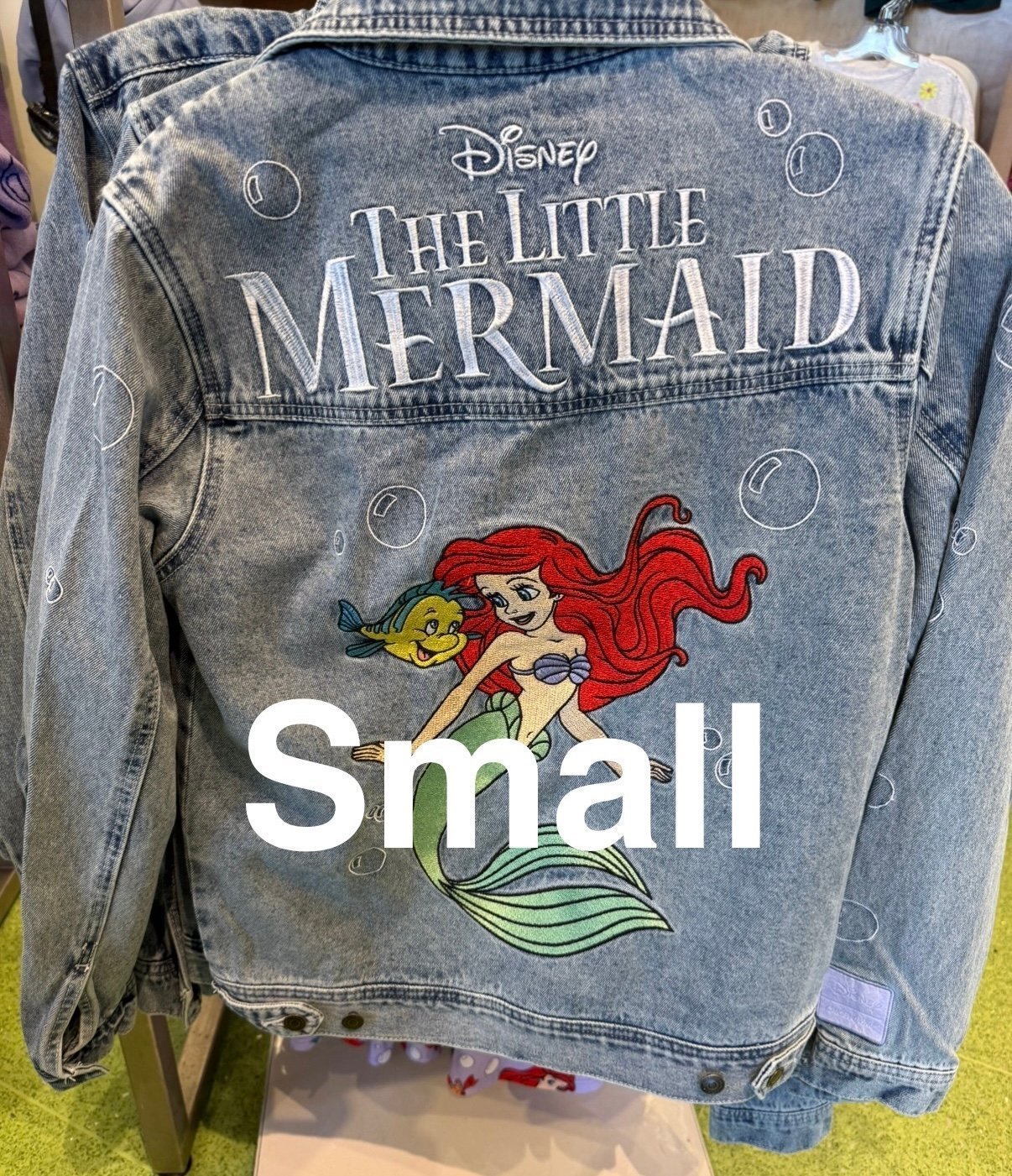 Disney Parks Cakeworthy Ariel Jean Jacket