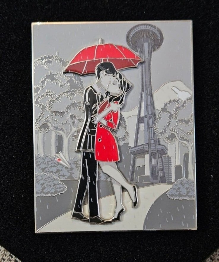 Fantasy pin inspired by Disney Paperman Jumbo pin Limited edition of 65