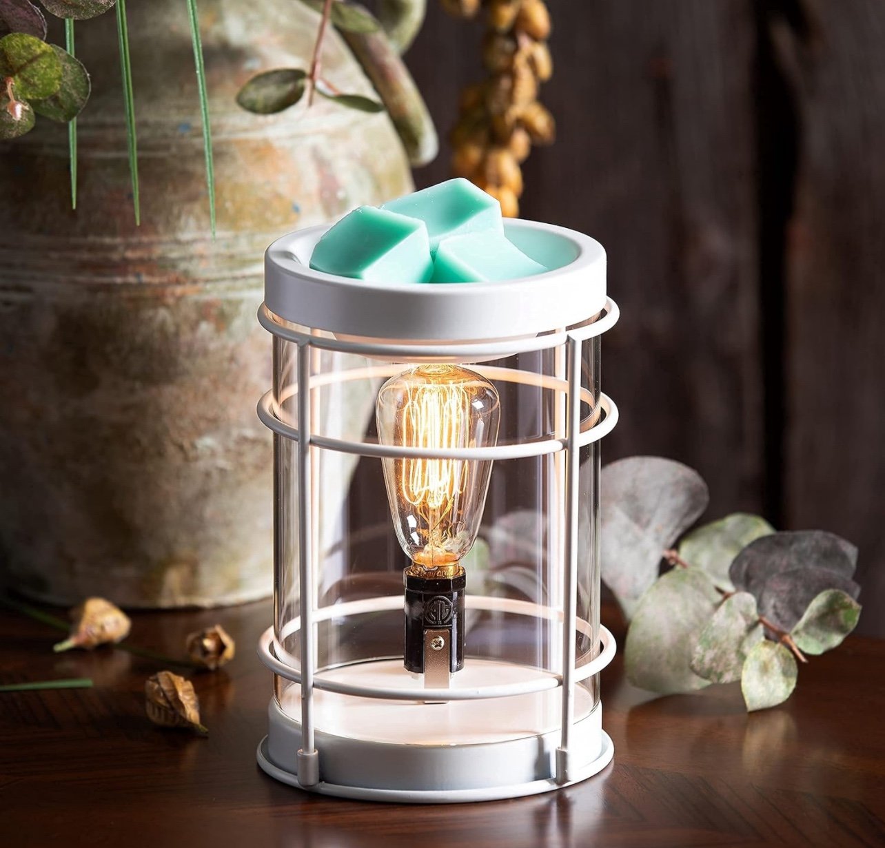 Vintage Light Bulb Wax Warmer - Wax Burner - Electric With Timer