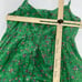 Xirena Dress Womens Small Green Floral Sophie Midi V Neck Tiered Cotton