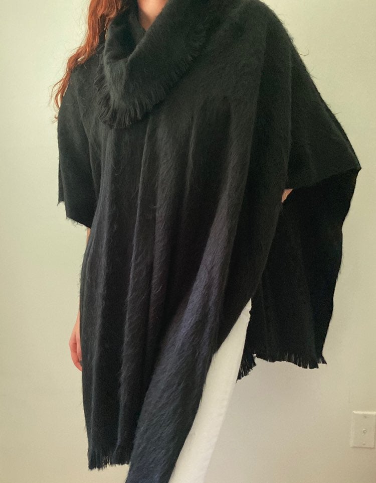 Genuine Alpaca Poncho