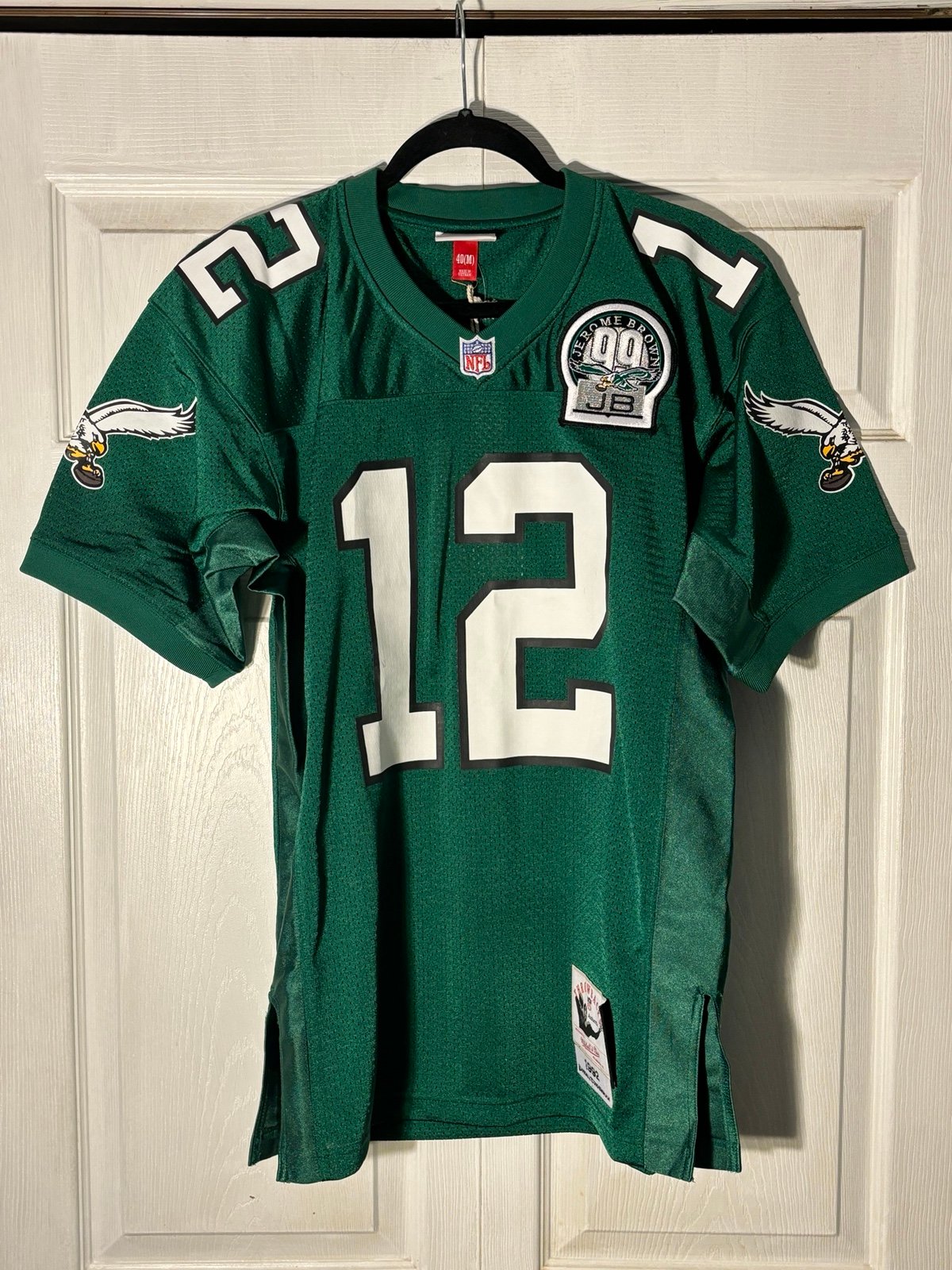 Authentic Randall Cunningham Eagles (1992) Mitchell & Ness Jersey