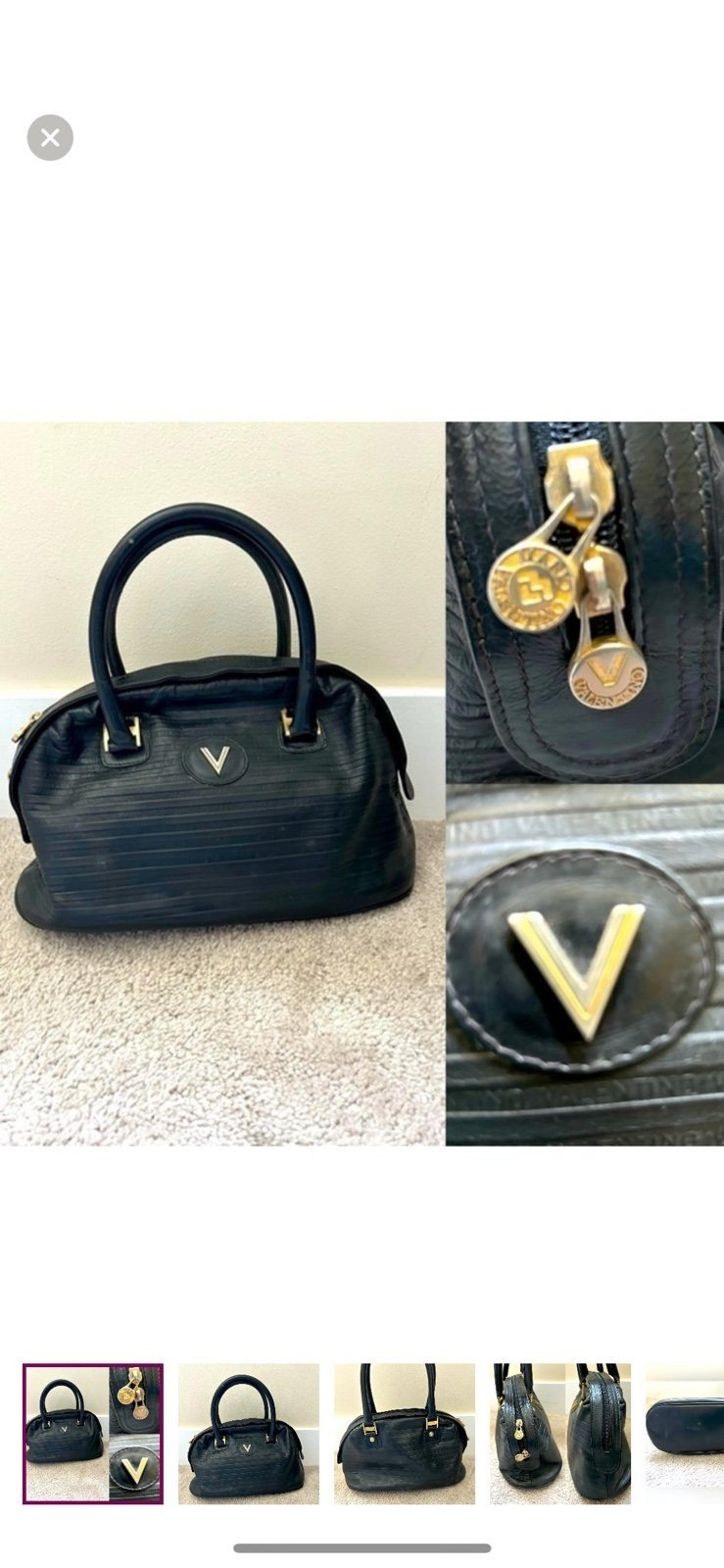 Valentino Leather Satchel