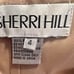Sherri Hill Long Beaded Sequin Dress. Size 4. Nude Color