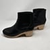 Madewell 1937 The Clog Heel Boots Leather Wood