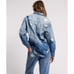 New Free People x One Teaspoon JOHNNY BLUE STAR CLASSIC EVERYDAY SHIRT Size S