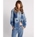New Free People x One Teaspoon JOHNNY BLUE STAR CLASSIC EVERYDAY SHIRT Size S