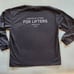 Oner Active lifters long sleeve shirt jet black gym workout shirt