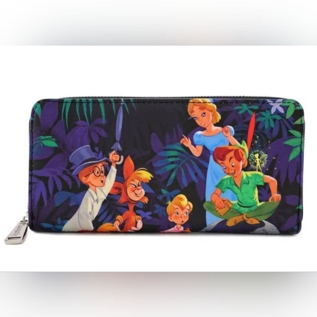 Loungefly Disney Peter Pan Zip Around Wallet