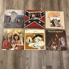 Lot of 6 vinyl records, vintage