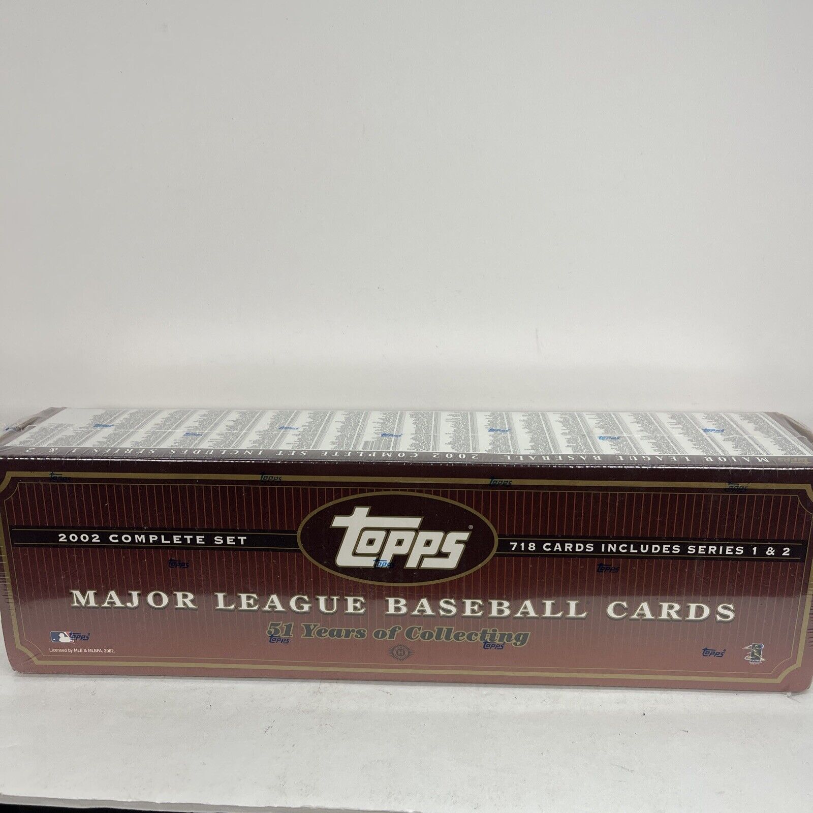 2002 Complete Topps Set Major League Baseball Series 1 & 2 718 Cards SEALED NEW