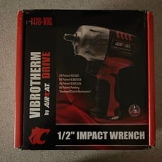 AIRCAT Pneumatic Tools 1178-VXL: 1/2-Inch Vibrotherm Drive Impact Wrench 1,300 f