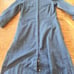 Tuckernuck Blue Denim Classic Catherine Puff Sleeve Midi Dress Size S no belt!
