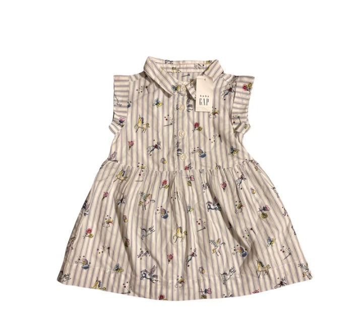 Gap dress for girl size 12-18 months unicorn print