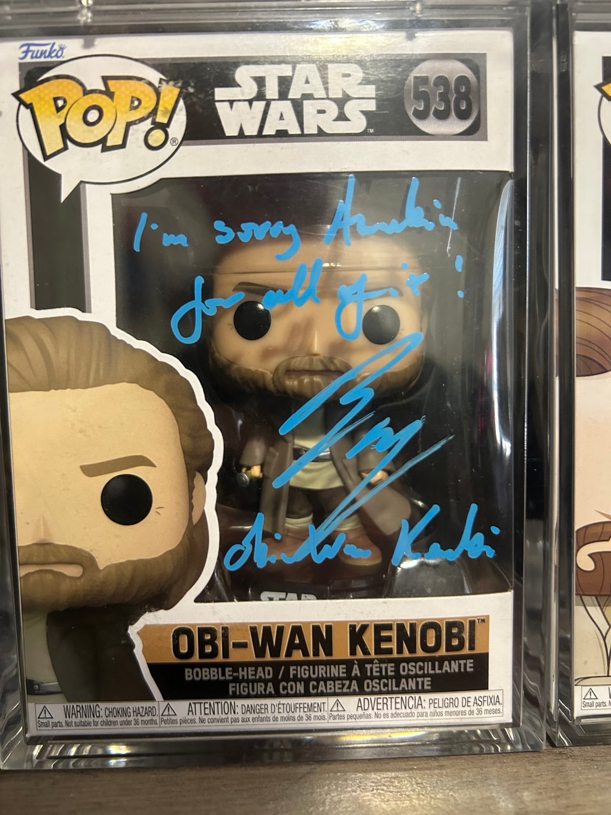 Obi Wan Signed Funko