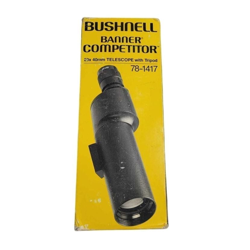 3466 Bushnell Banner Competitor 40mm Telescope with Tripod