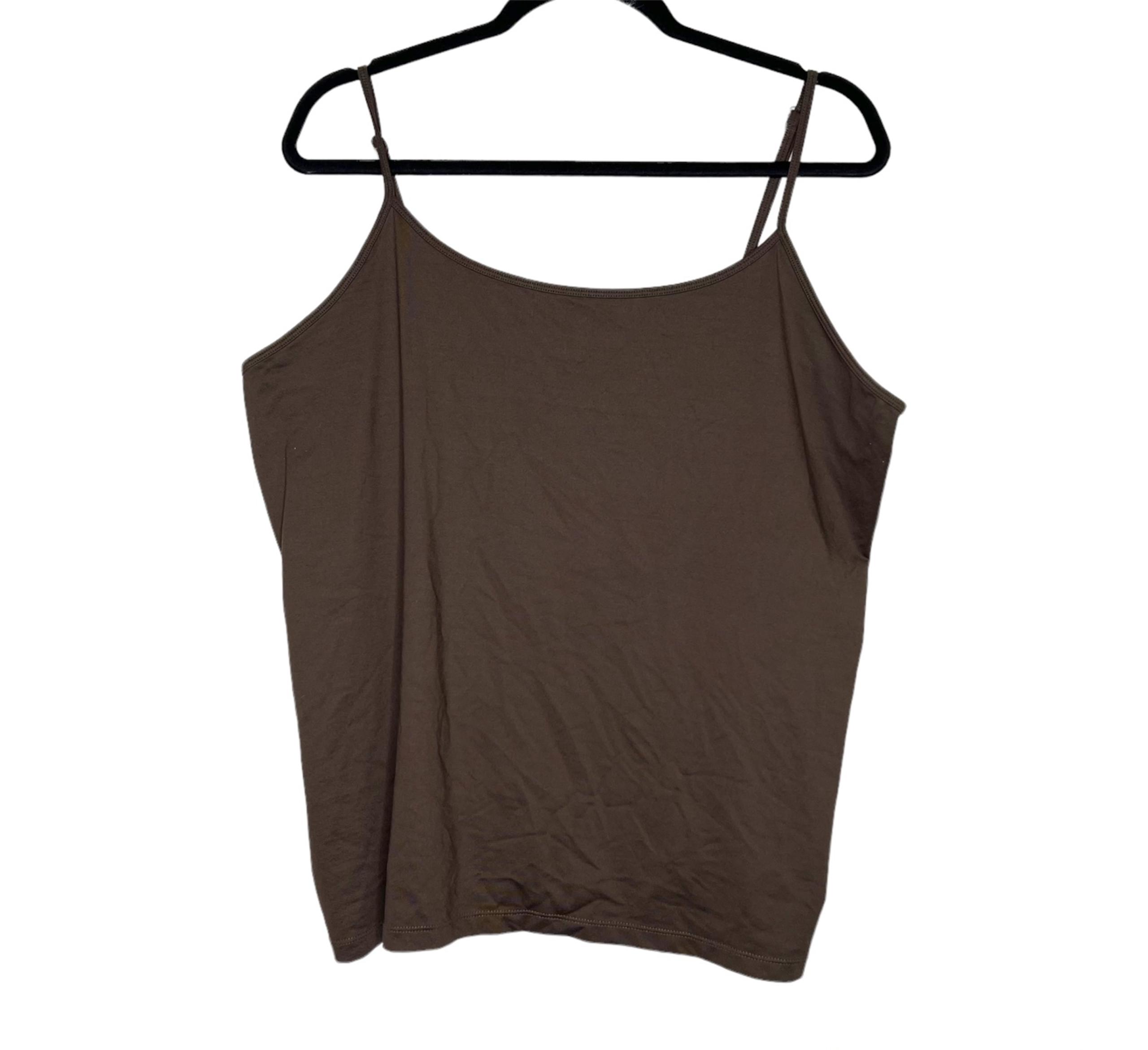 Lane Bryant Brown Cami Tank Top Size 18/20
