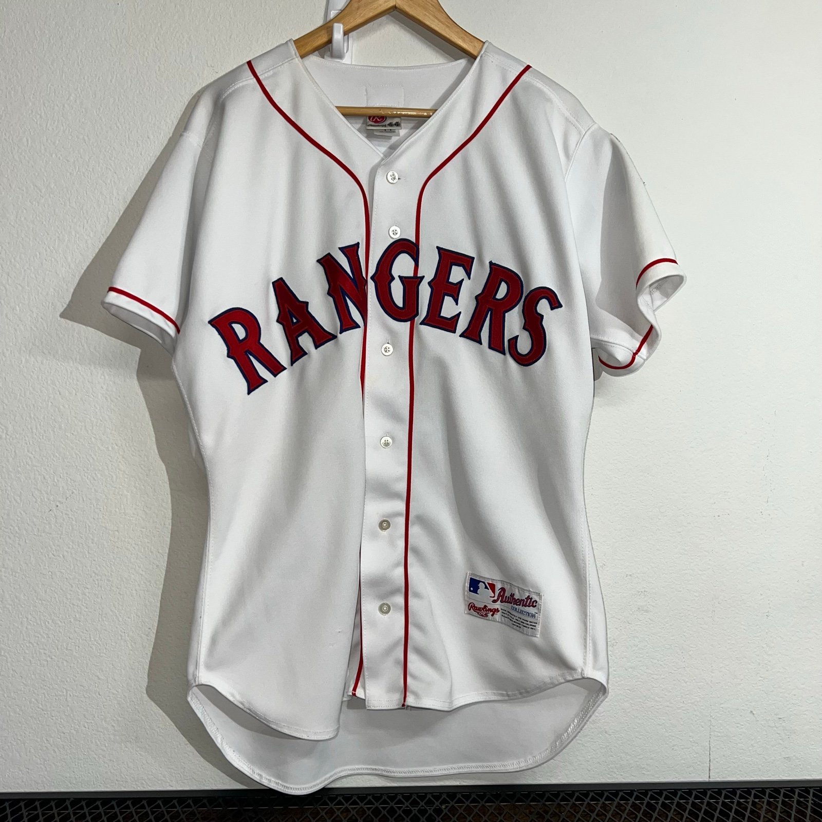 Vintage 1999 Texas Rangers Alex Rodriguez Rawlings Jersey Size 44 Ex Condition