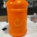 Hydrojug cow sleeve and neon orange pro jug