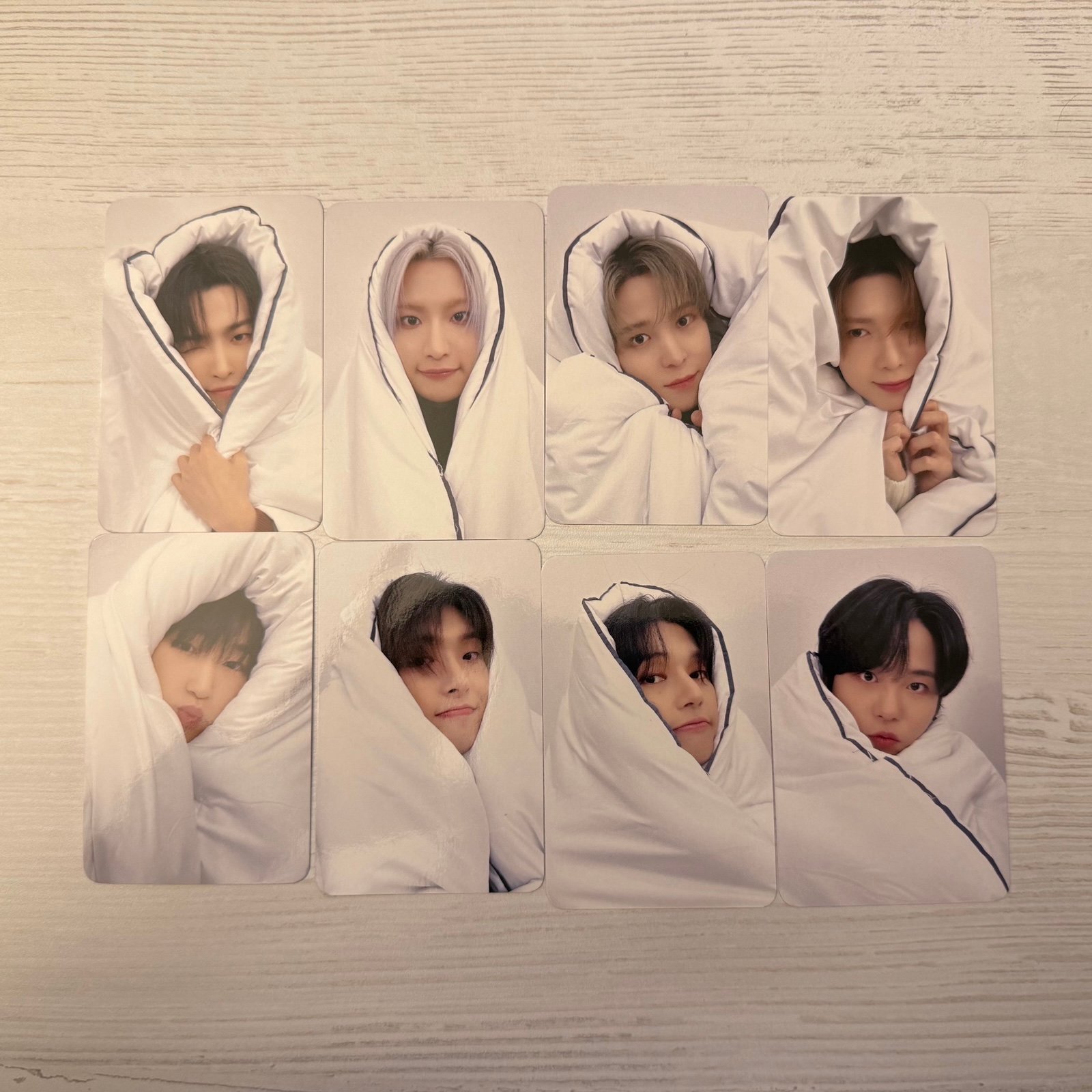ATEEZ Official Golden Hour part 2 MAKESTAR Fan signed Photocard OT8