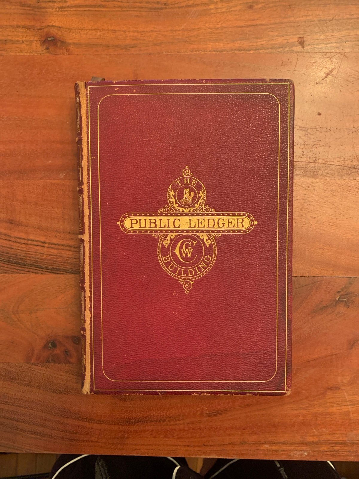 Public Ledger Building Book 1868